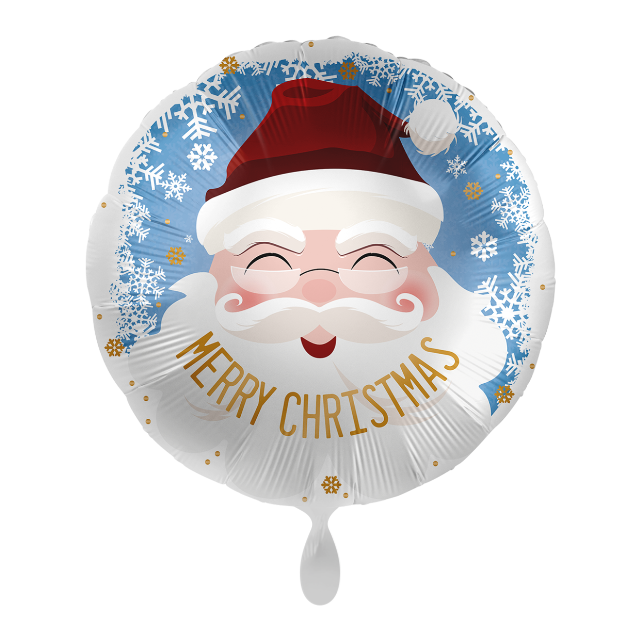1 Balloon - Santa Merry Christmas - ENG