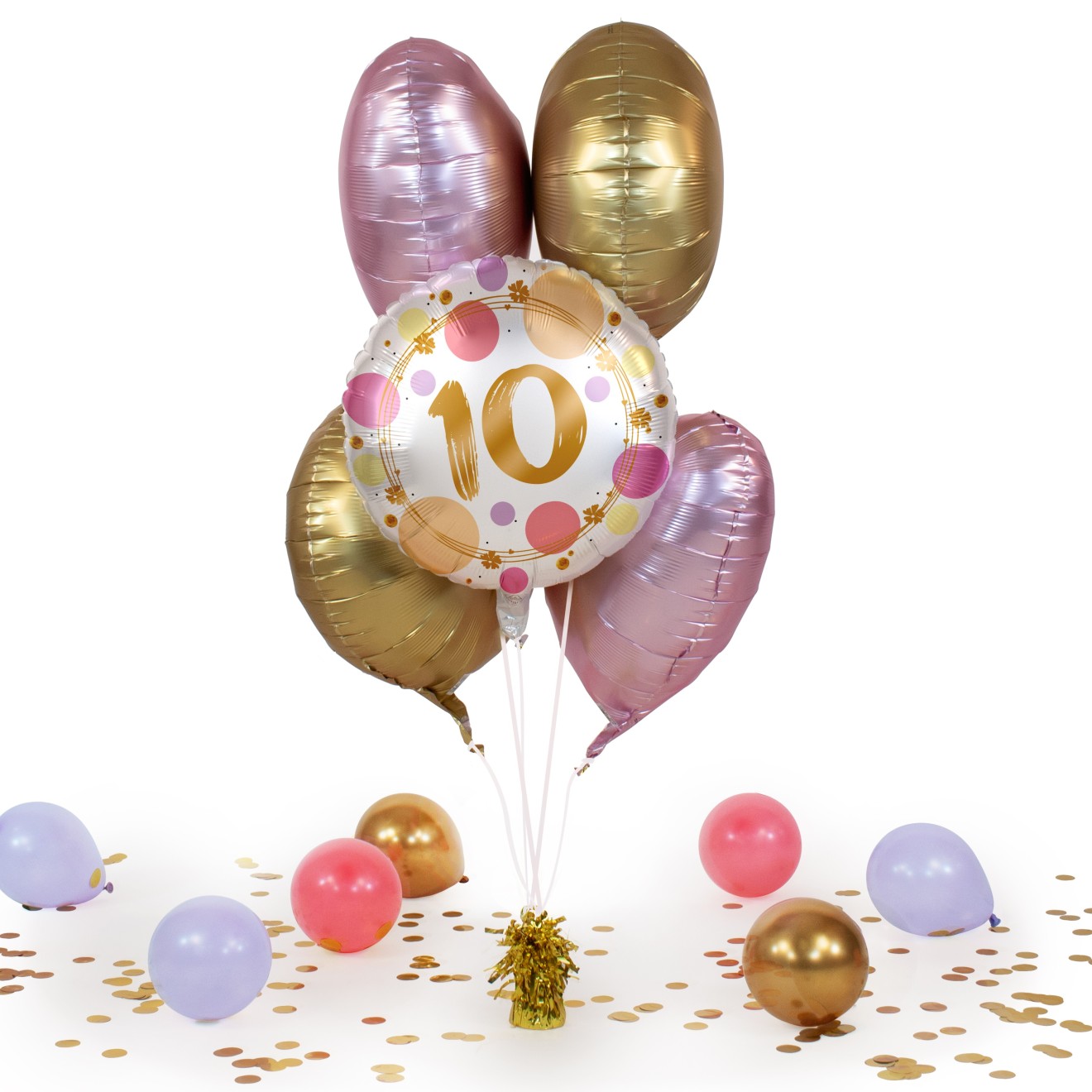 Heliumballon in a Box - Shiny Dots 10