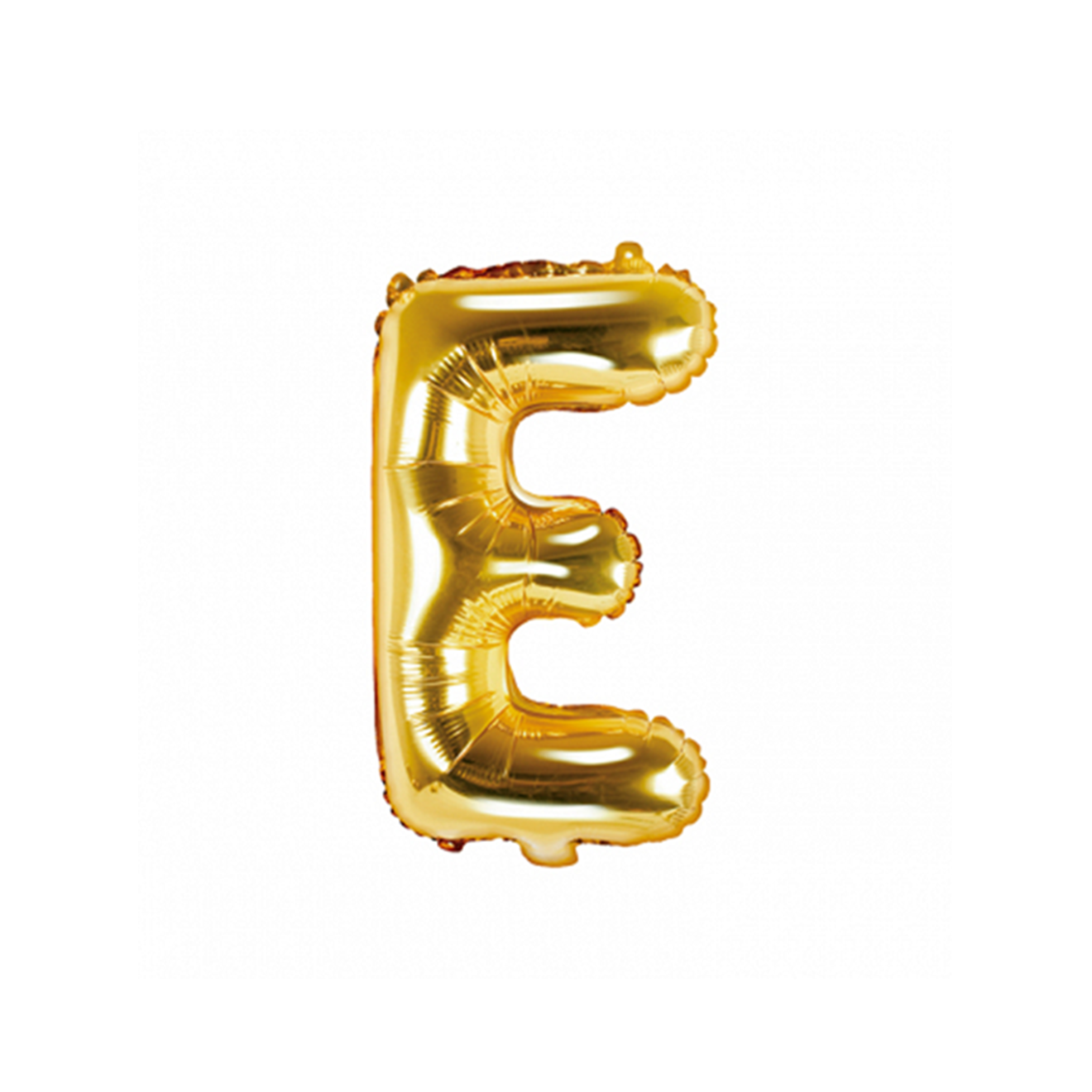 1 Ballon XS - Buchstabe E - Gold