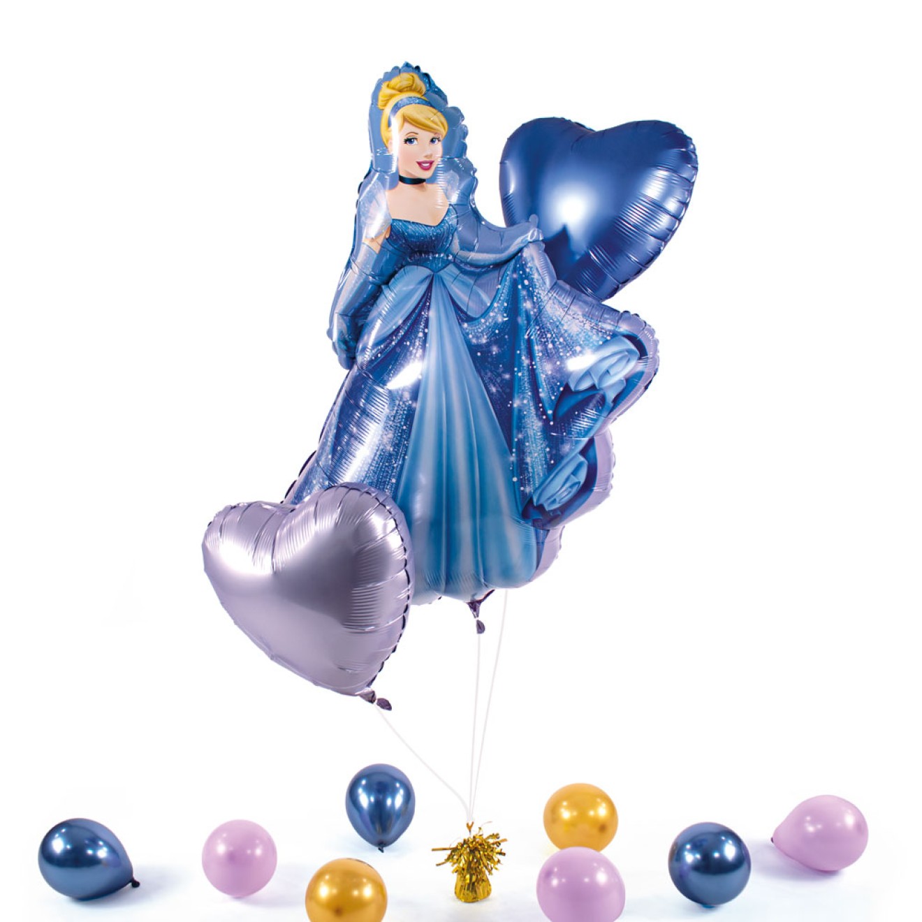 Heliumballon XXL in a Box - Cinderella