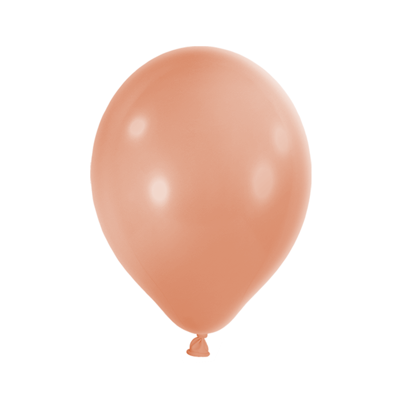 10 Luftballons - Ø 30cm - Metallic - Rosegold