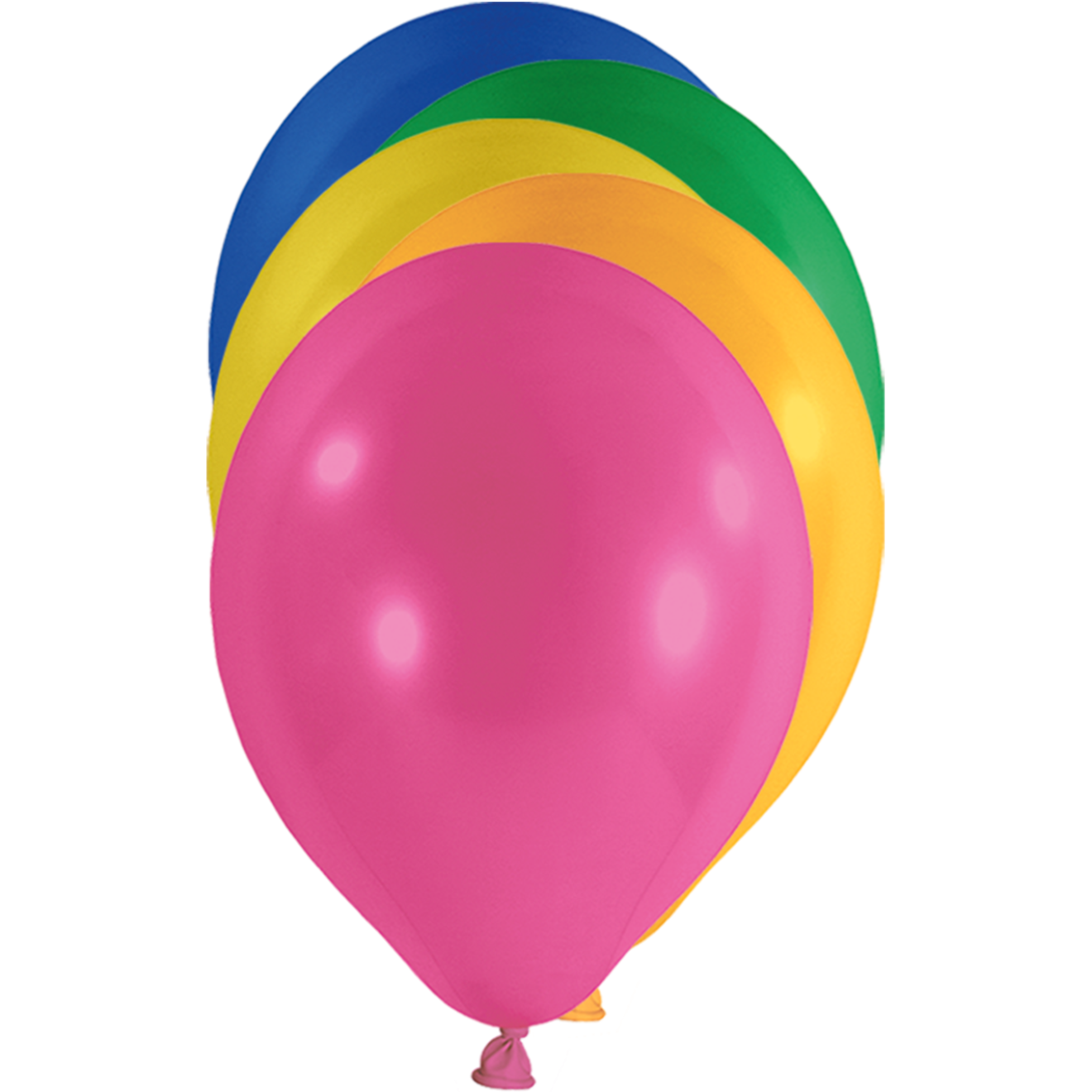 100 Luftballons - Ø 30cm - Bunt