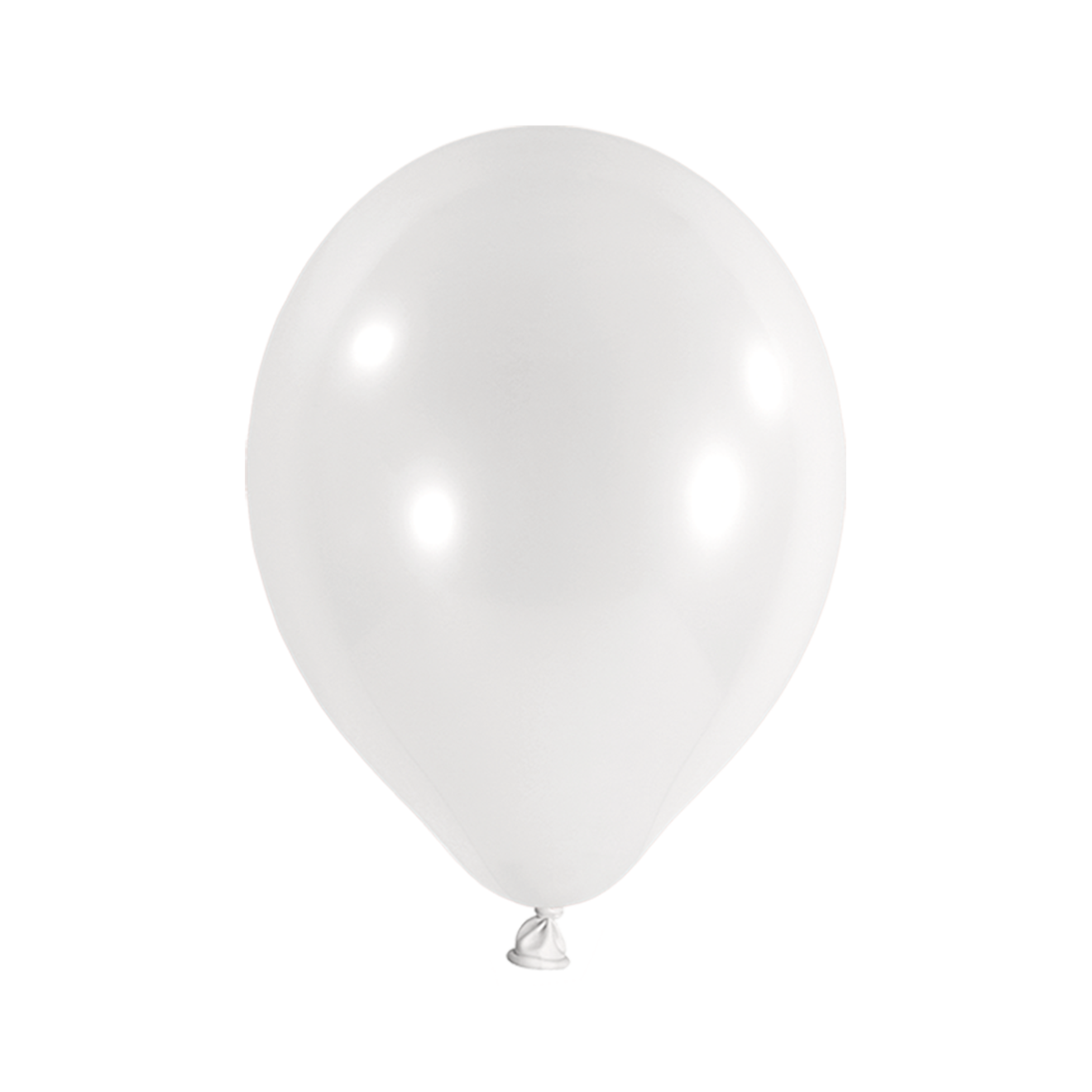 10 Luftballons - Ø 30cm - Weiß