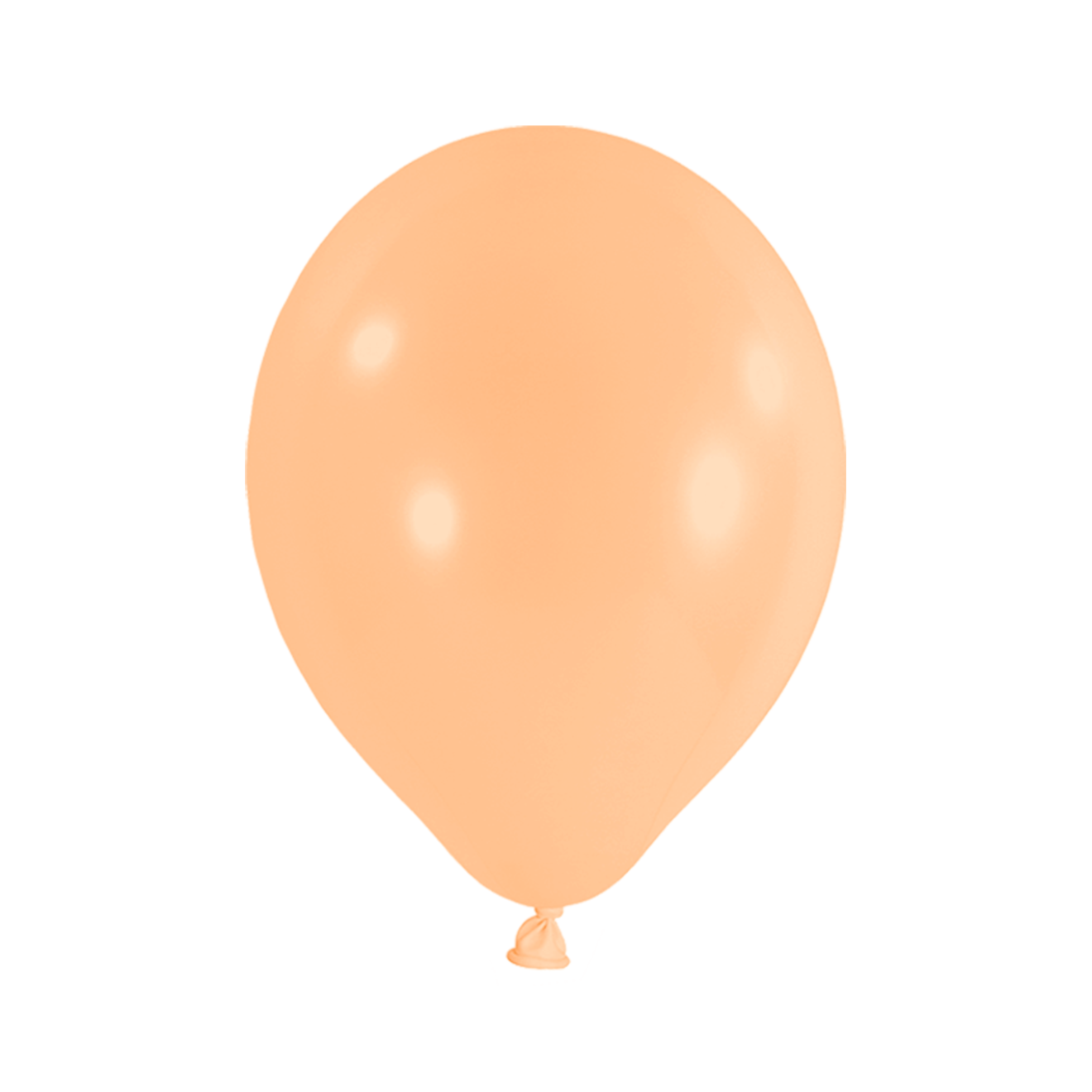 10 Luftballons - Ø 30cm - Pastell - Pfirsich