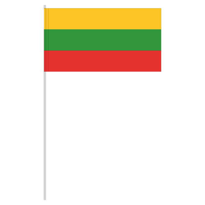 Papierfahnen Papierfähnchen Lettland Flagge Fahne 