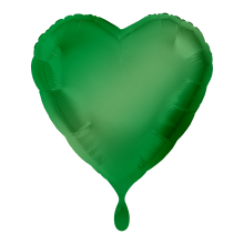 1 Balloon - Herz - Grün