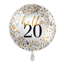 1 Balloon - Hello 20 - UNI