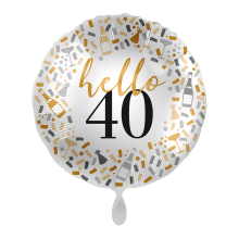 1 Balloon - Hello 40 - UNI