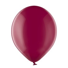 Luftballons Burgundy - Kristall (Durchsichtig)