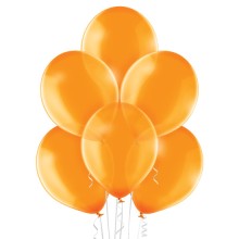 Luftballons Orange - Kristall (Durchsichtig)