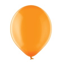 Luftballons Orange - Kristall (Durchsichtig)