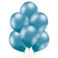 Luftballons Blau - Glossy (Chrome)