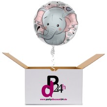 Ballonpost Tiere - Elefantenbaby Ø 45 cm