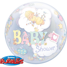 Ballonpost Geburt: Baby Shower (Bubble)