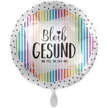 Ballonpost Gute Besserung - Bleib Gesund Ø 45 cm