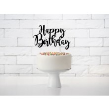 Kuchendeko - Happy Birthday - Freie Farbwahl