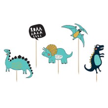Kuchendeko - Dinosaurier - 5 Stück