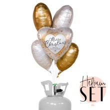 Helium Set - Smooth Christmas Gold