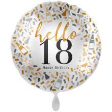1 Balloon XXL - Hello 18 - ENG