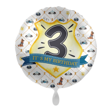 1 Balloon - Police Academy - Three