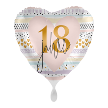 1 Ballon - Creamy Blush 18