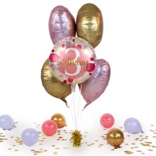 Heliumballon in a Box - Sweet Birthday THREE
