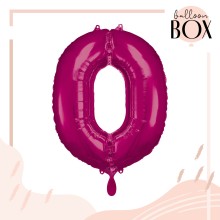 Heliumballon in a Box - Pink Zero