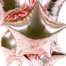 Heliumballon in a Box - Glossy - Royal Rosegold