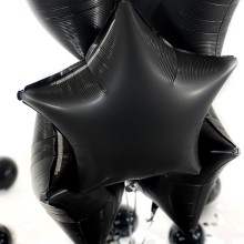 Heliumballon in a Box - Matte - Jet Black