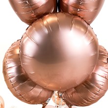 Heliumballon in a Box - Matte - Royal Rosegold