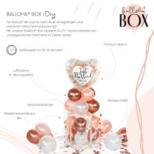 Balloha® Box - DIY Just Married Smooth Watercolour