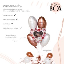 Fotoballon in a Box - Full of Kisses