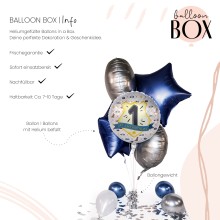 Heliumballon in a Box - Police Academy - Eins