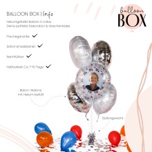 Fotoballon in a Box - Happy Fire Engine