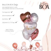 Heliumballon in a Box - Liebe Ostergrüße