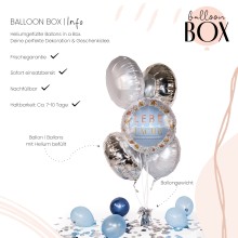 Heliumballon in a Box - Lebe Liebe Lache Birthday