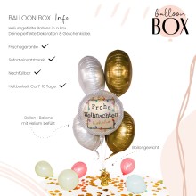 Heliumballon in a Box - Christmas Present