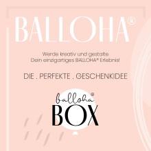 Balloha® Box mit Personalisierung - DIY Birthday lebe liebe lache
