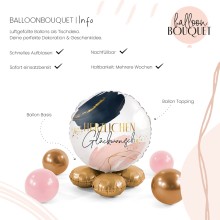 1 Balloon Bouquet - Modern Birthday Vibes - GER