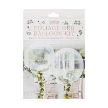 1 Orb Balloon - Foliage Kit