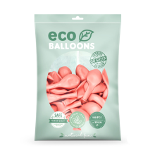 100 ECO-Luftballons - Ø 30cm - Metallic - Rosegold