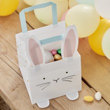 5 Party Bag- Easter Bunny with pop out feet - Eco