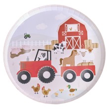 Plate - Farm Scene