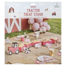 Treat Stand - Tractor and Trailer Treat Stand