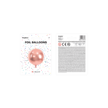 1 Kugelballon - Rosegold