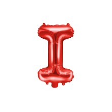 1 Ballon XS - Buchstabe I - Rot