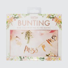1 Bunting - From Miss to Mrs