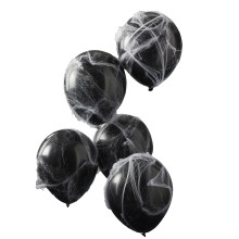 5 Balloons - with Webs