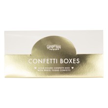 1 Confetti Boxes - Gold