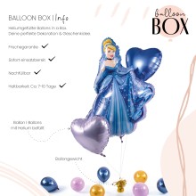 Heliumballon XXL in a Box - Cinderella